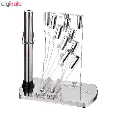 سرویس چاقو آشپزخانه 10 پارچه وینر کد W7335PU به همراه چاقو تیزکن