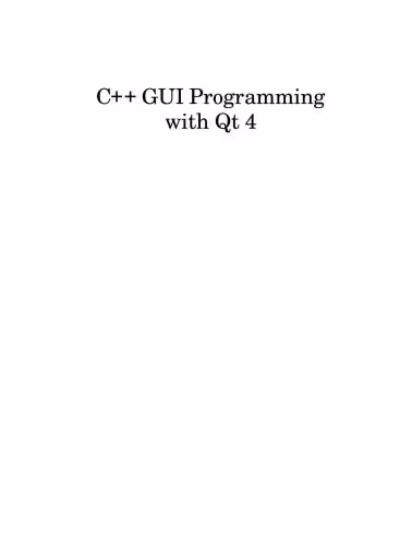 خرید و دانلود نسخه کامل کتاب C   GUI Programming with Qt 4