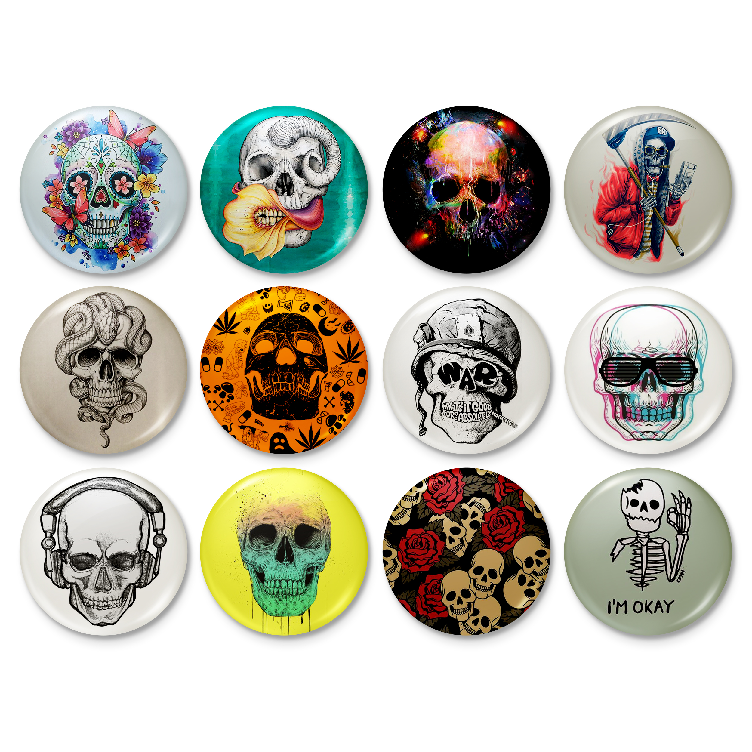  پیکسل خندالو طرح اسکلت کد 12 مجموعه 12 عددی