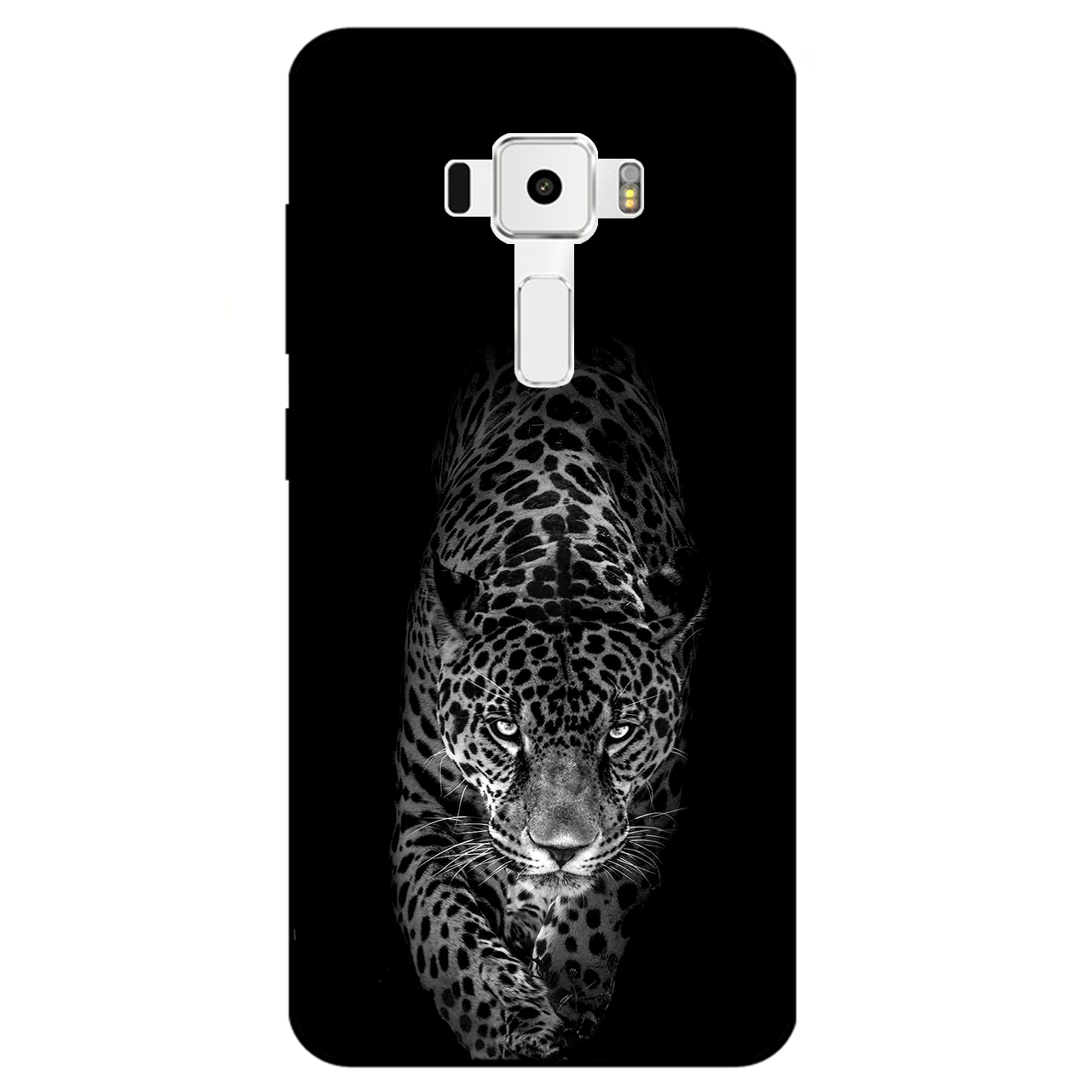 کاور مگافون طرح پلنگ مدل 1879 مناسب برای گوشی موبایل ایسوس Zenfone 3 / ZE552KL