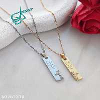 خرید ست گردنبند دوتایی ویژه ولنتاین کیفیت عالی رنگ ثابت کد 2116493 - ردگل