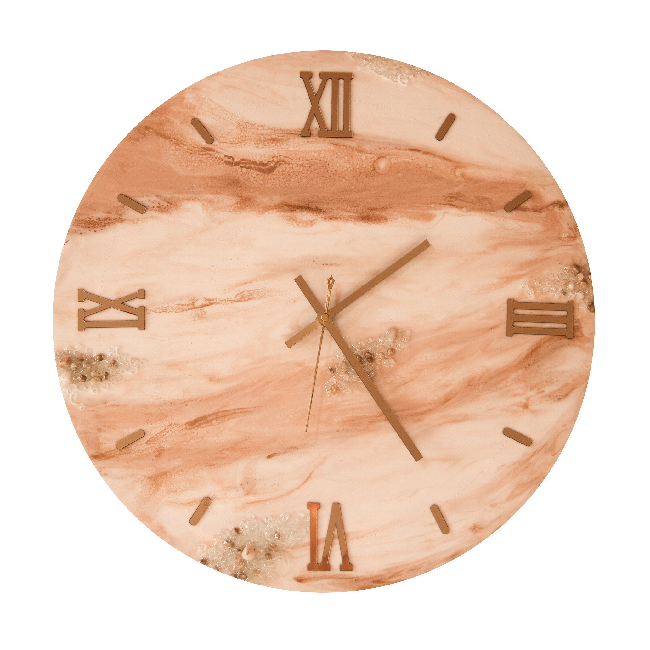 ساعت دیواری رزینی مدل ابروباد