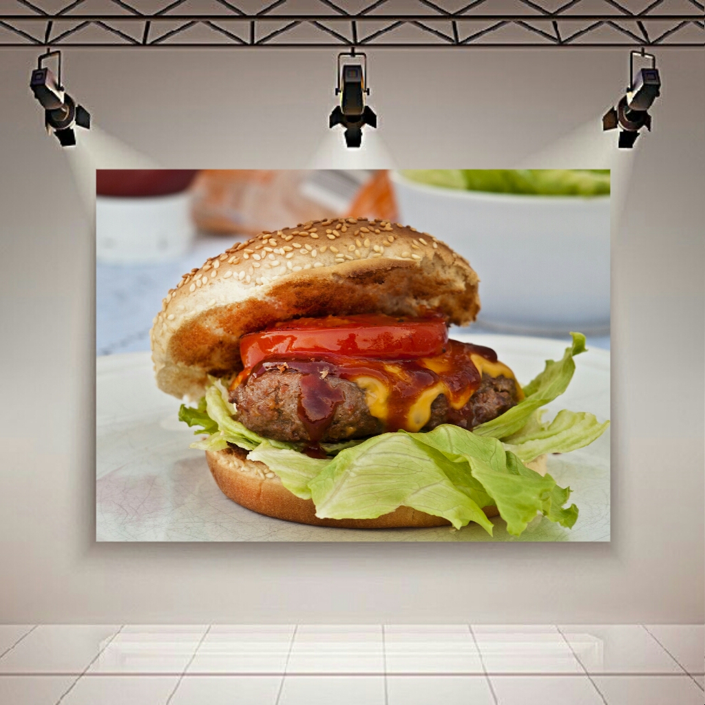 تابلو شاسی طرح فست فود مدل TSH1112