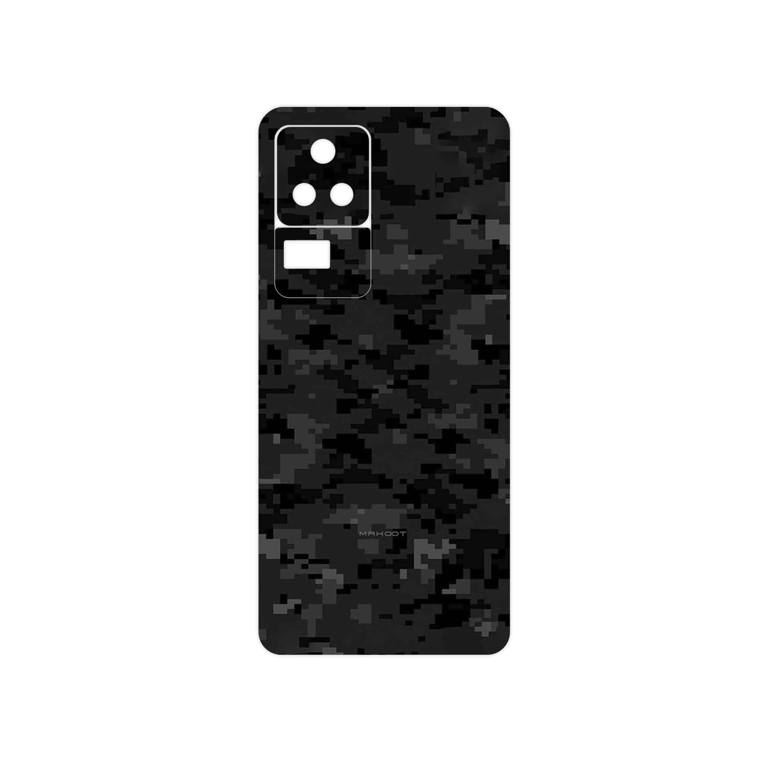 برچسب پوششی ماهوت مدل Night_Army_Pixel مناسب برای گوشی موبایل شیائومی Poco F4 5G
