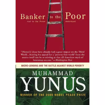کتاب Banker to the Poor اثر Muhammad Yunus and Ray Porter انتشارات Blackstone Inc