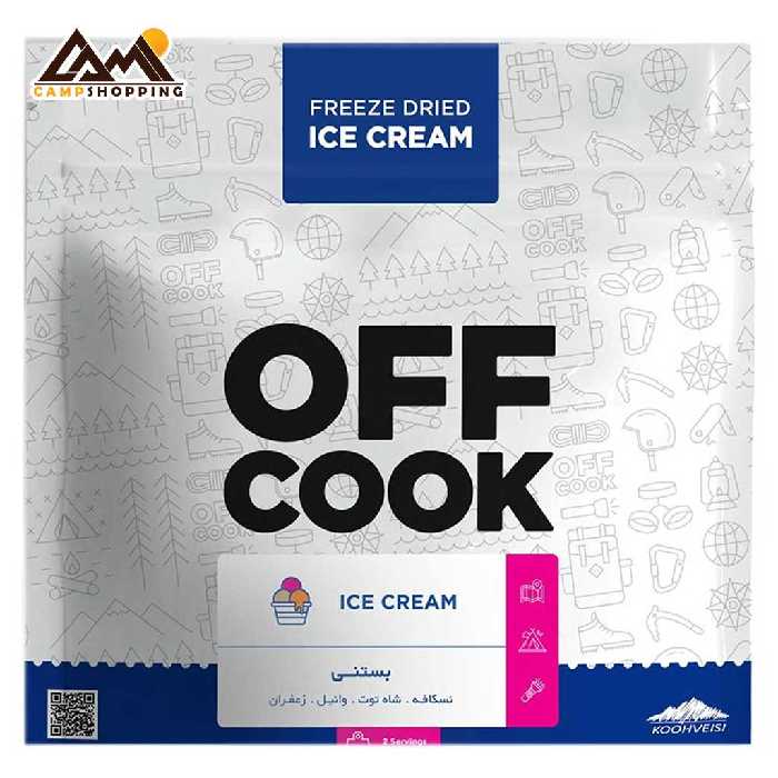بستنی خشک انجمادی آف کوک