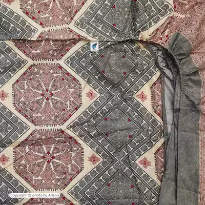ملحفه آدنو مدل هریس کد CH66 یک نفره سایز 90x200 سانتی متر