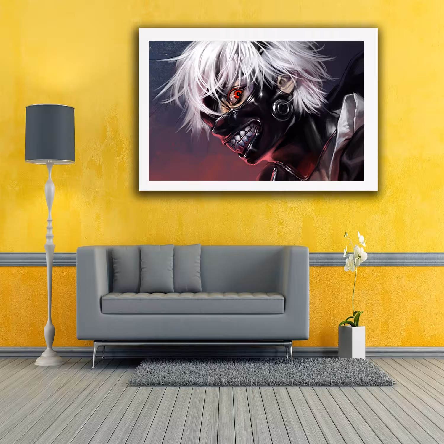 تابلو طرح انیمه مدل 318-Tokyo ghoul
