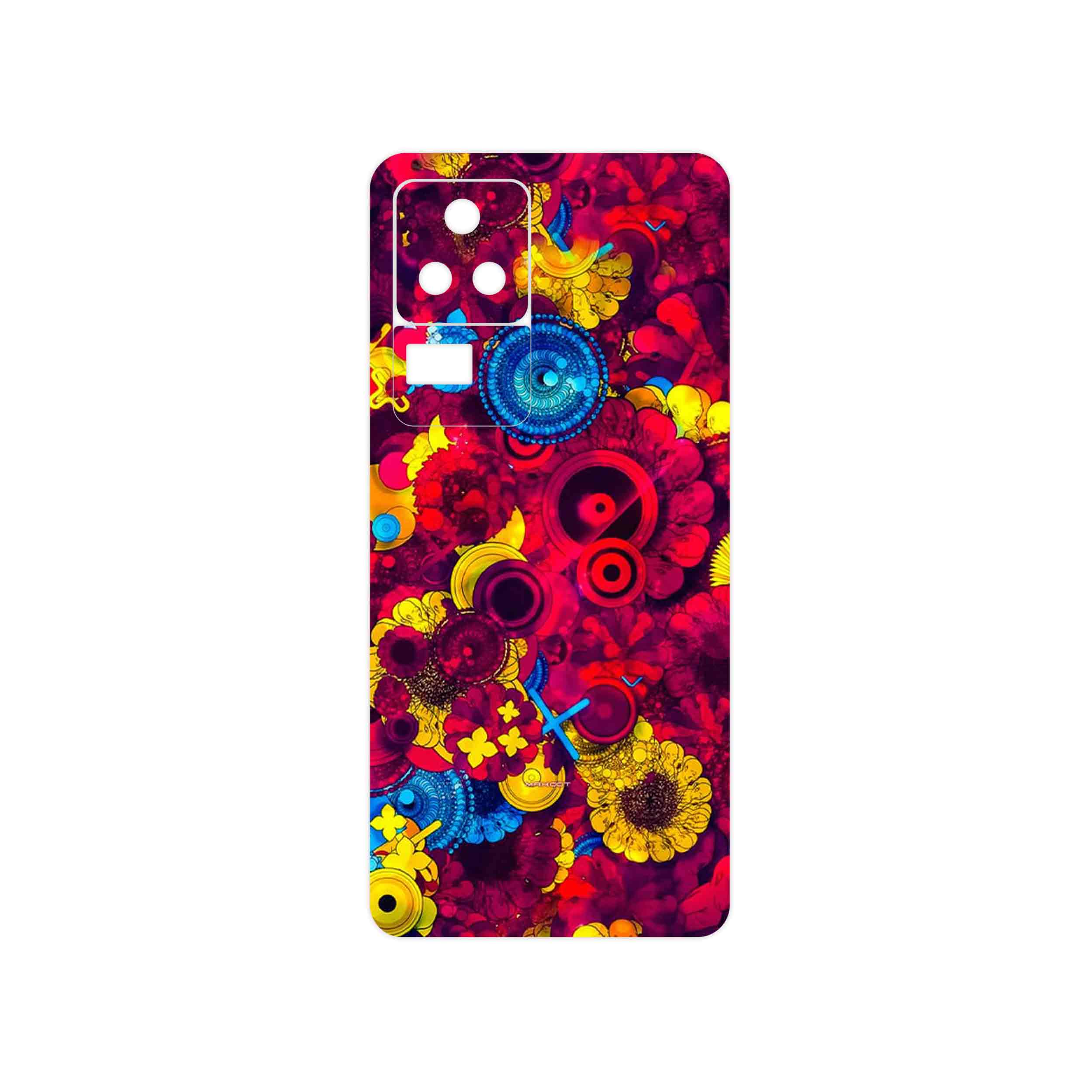 برچسب پوششی ماهوت مدل Vector Flower Garden Digital Art مناسب برای گوشی موبایل شیائومی Poco F4 5G