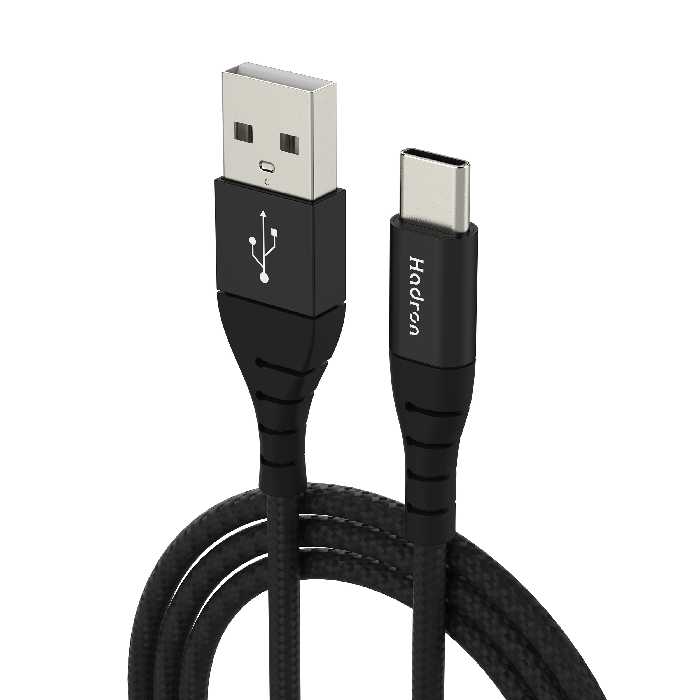 کابل تبدیل USB به USB-C هادرون مدل HTC-A-C02 طول 1 متر