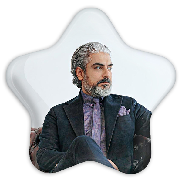 پیکسل خندالو طرح مهدی پاکدل مدل ستاره ای کد 10417