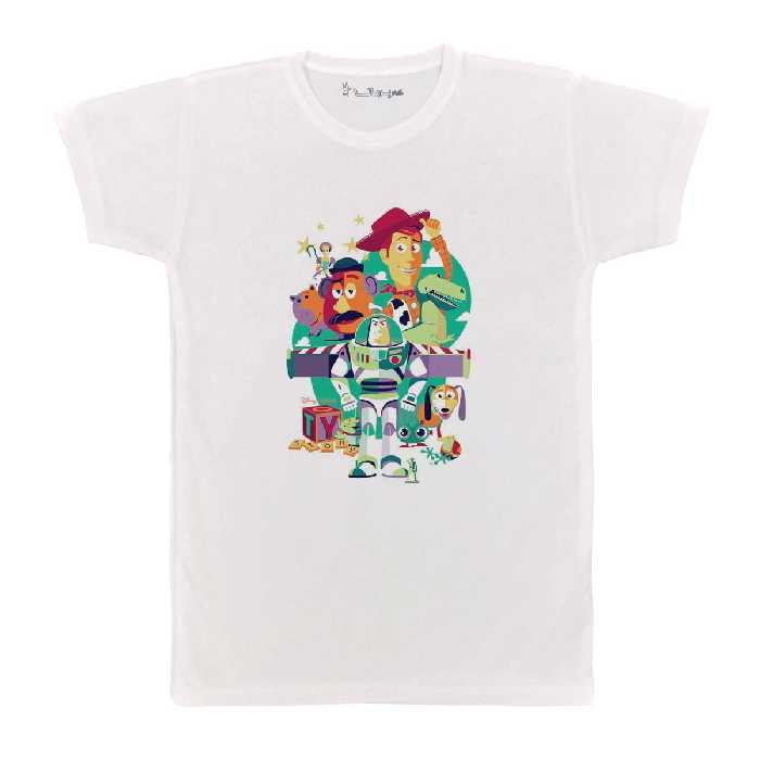 تی شرت بچگانه پرمانه طرح toy story کد pmt.3048