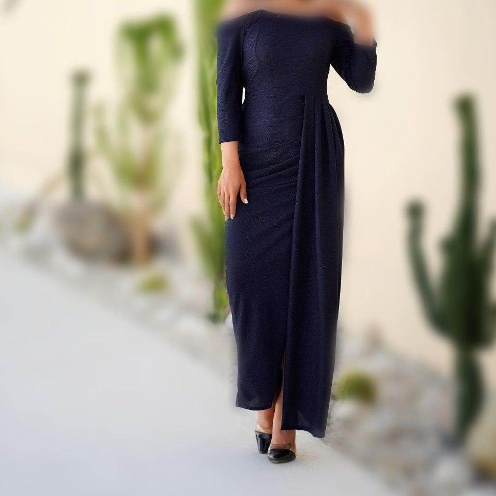 لباس مجلسی زنانه بلند لمه