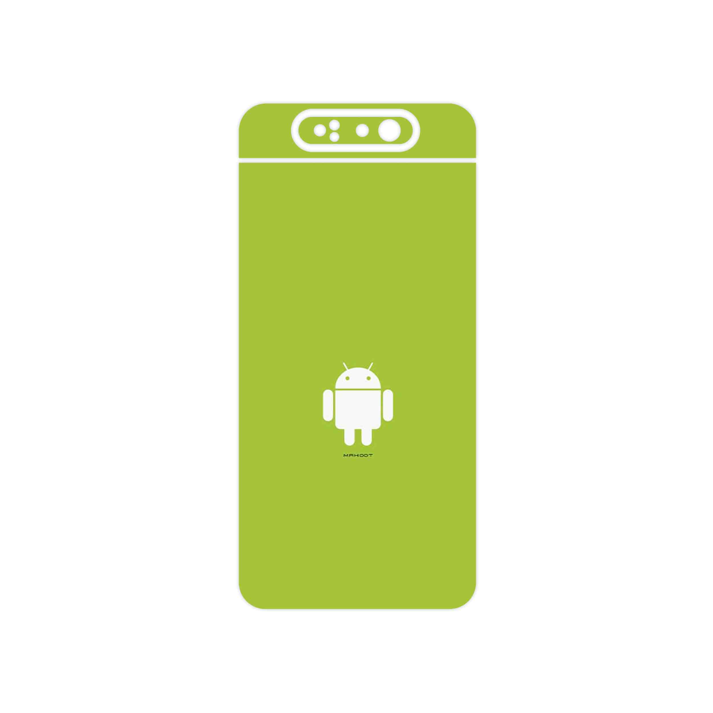 برچسب پوششی ماهوت مدل Andorid مناسب برای گوشی موبایل سامسونگ Galaxy A80