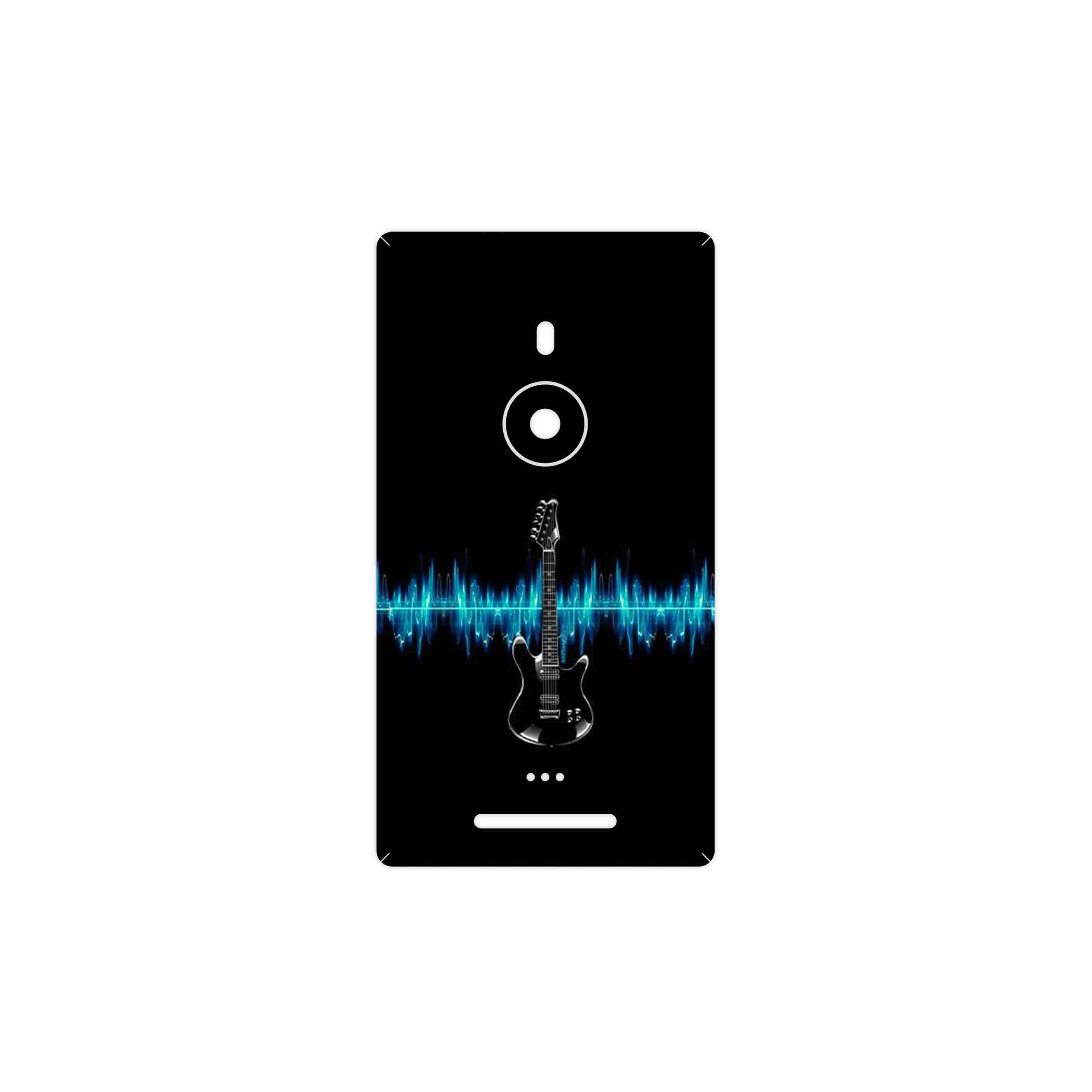 برچسب پوششی ماهوت مدل Electric Guitar مناسب برای گوشی موبایل نوکیا Lumia 925