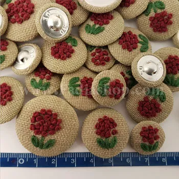 دکمه گلدوزی 1513 3 سایز