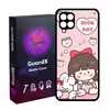 کاور گارد ایکس طرح دختر مدل Glass10522 مناسب برای گوشی موبایل سامسونگ Galaxy A22 4G