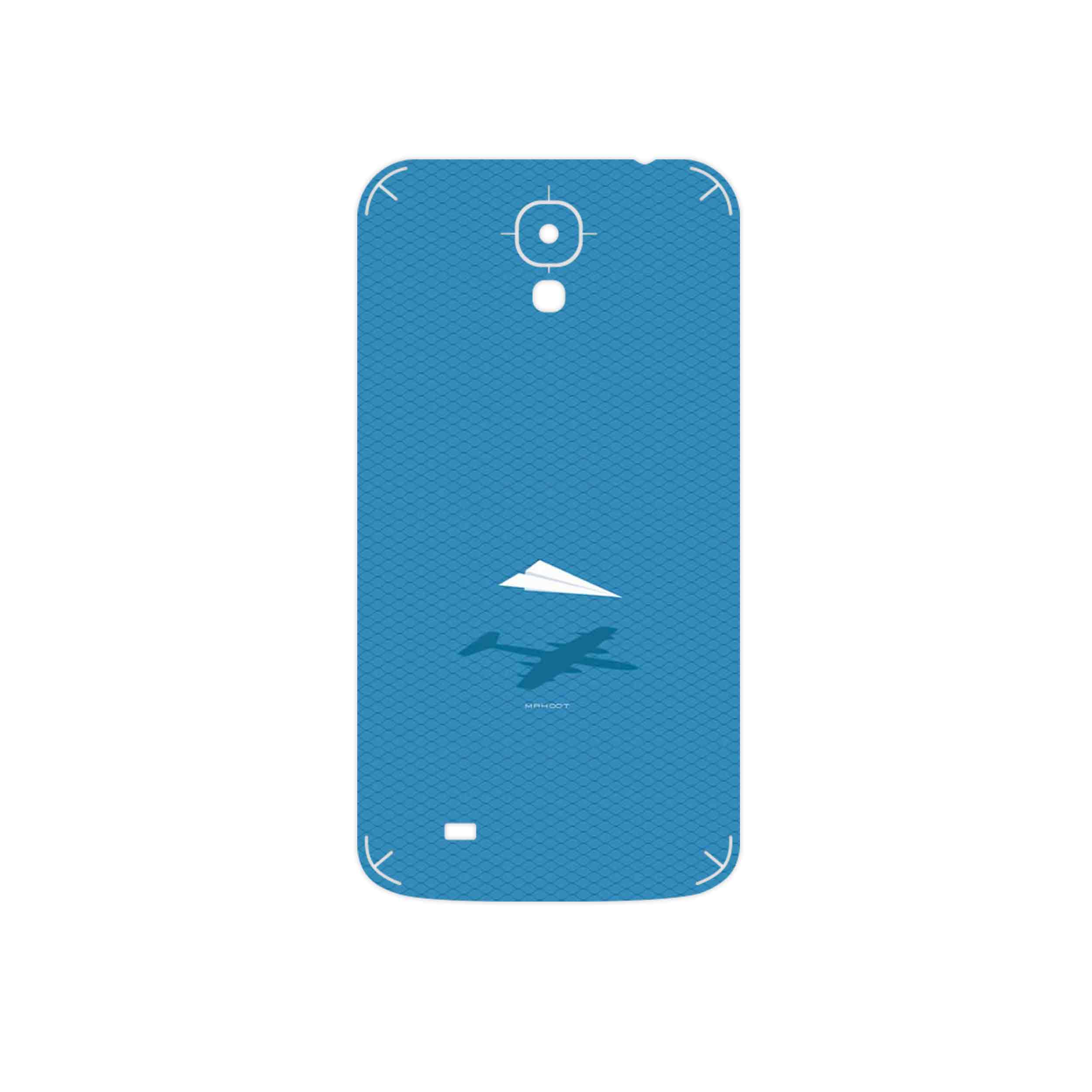 برچسب پوششی ماهوت مدل Minimal Paper Airplane مناسب برای گوشی موبایل سامسونگ Galaxy Mega 6.3 I9200