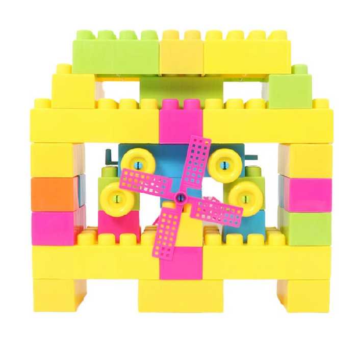 بلوک ساختنی 47 قطعه طرح آسیاب بادی کد vhe183