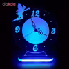 چراغ خواب طرح ساعت رومیزی کد 1063