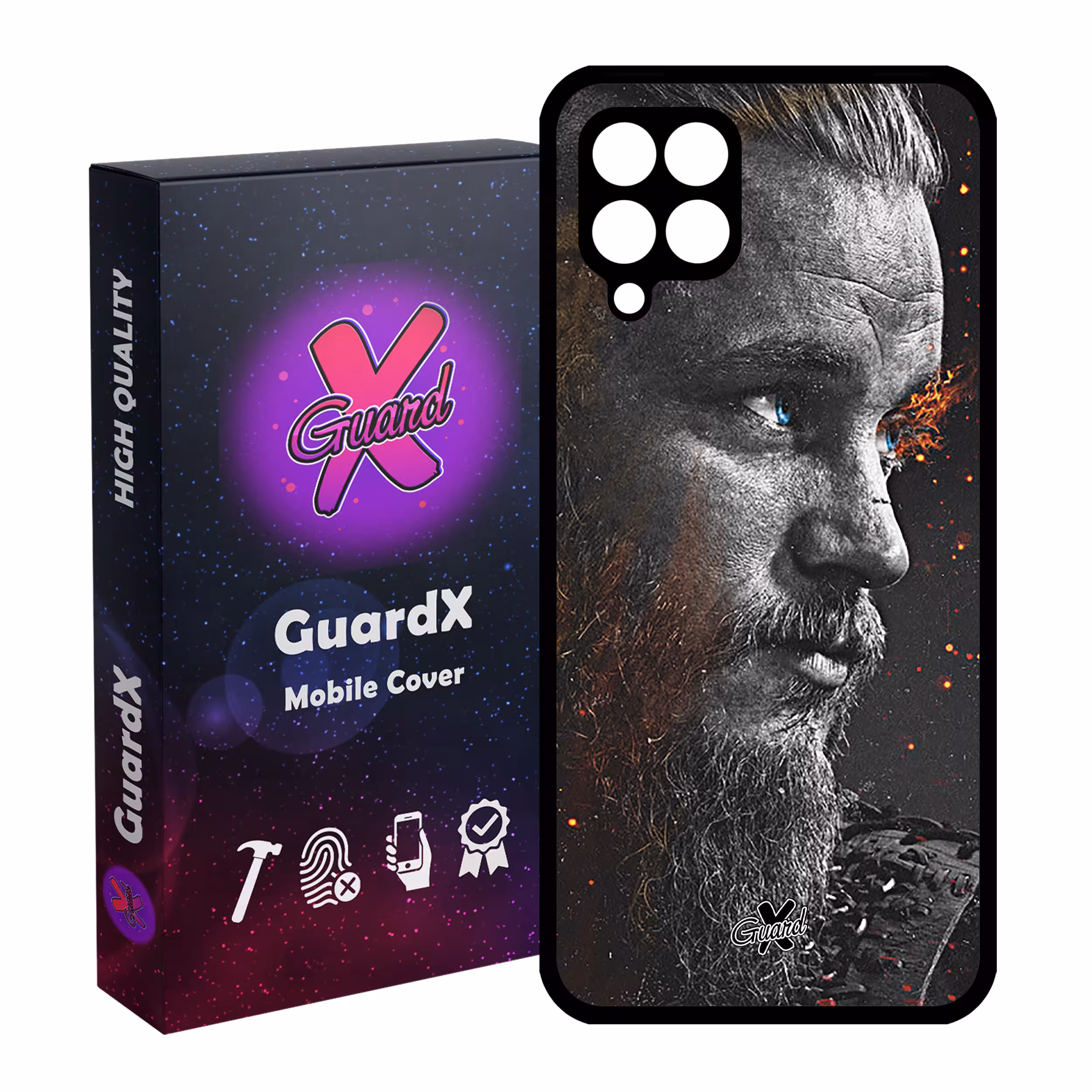 کاور گارد ایکس طرح Ragnar مدل Glass10204 مناسب برای گوشی موبایل سامسونگ Galaxy A12