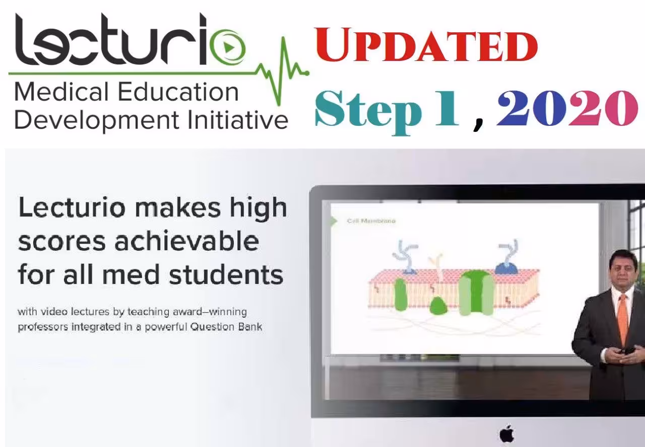 Lecturio 2020 USMLE Step 1 at 20€ - کتاب پزشکی بهار