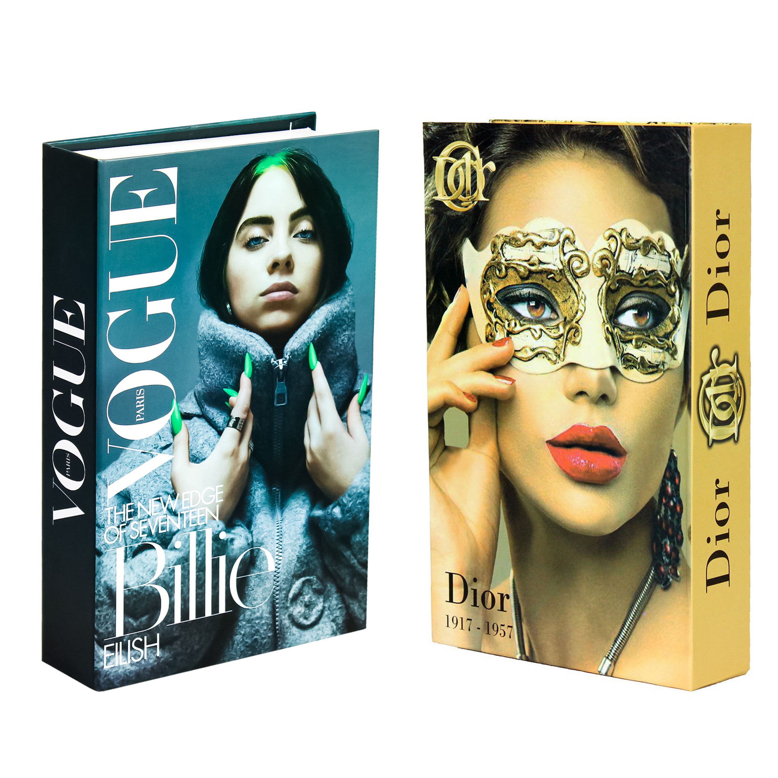 جعبه دکوری مدل کتاب دکوراتیو کد BLI DR 293 مجموعه دو عددی