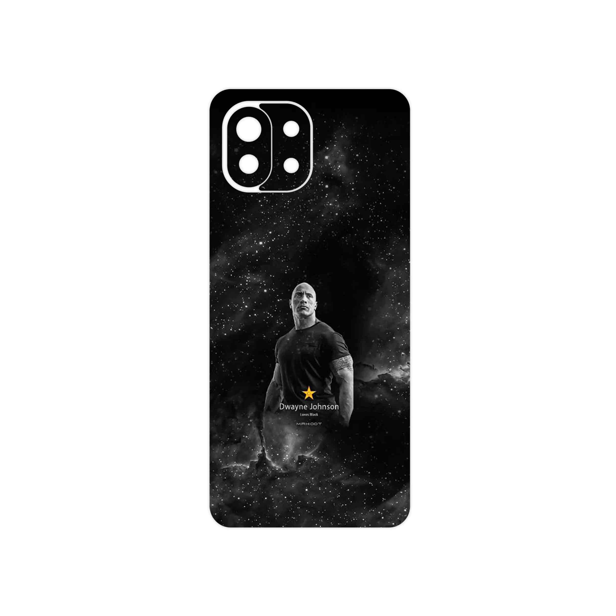 برچسب پوششی ماهوت مدل Dwayne Johnson مناسب برای گوشی موبایل شیائومی MI 11 LITE