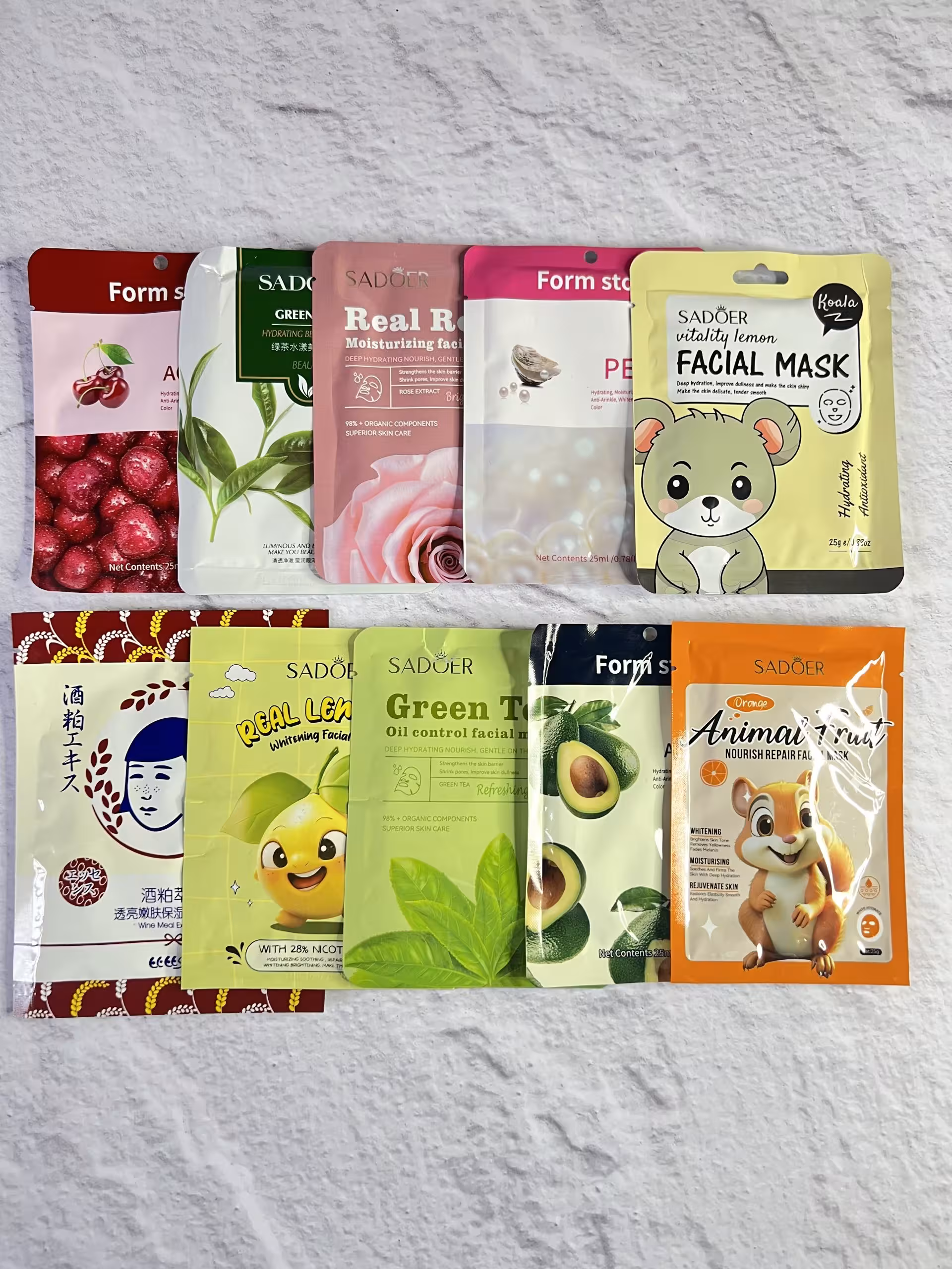 پک ماسک 10عددی تخفیفی