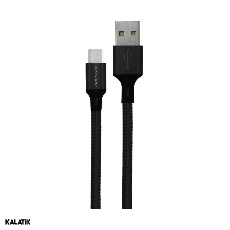 کابل تبدیل USB Type-A به USB Type-C کینگ استار مدل K16C به طول 1 متر