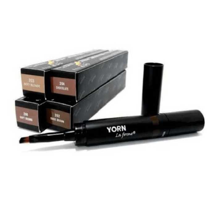 یورن پودر ابرو قلمی 24 ساعته 1.7 گرم BROW STYLE کد 204 رنگ CHOCOLATE