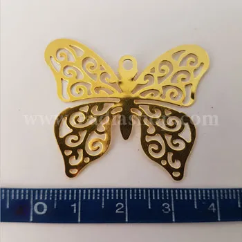 پروانه تزئینی طلایی