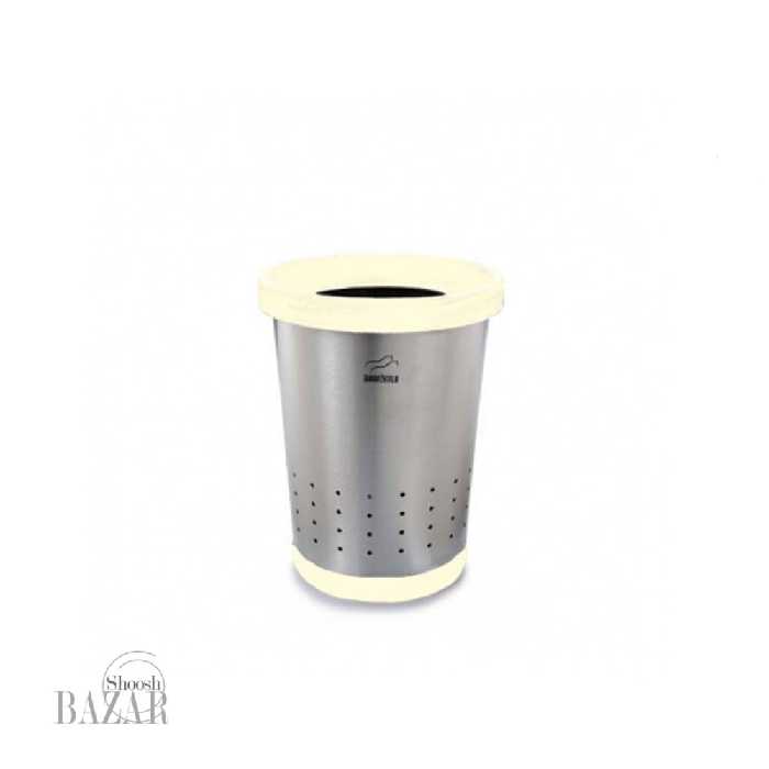 سطل زباله روزنامه استیل سفید بهازکالا 16172054