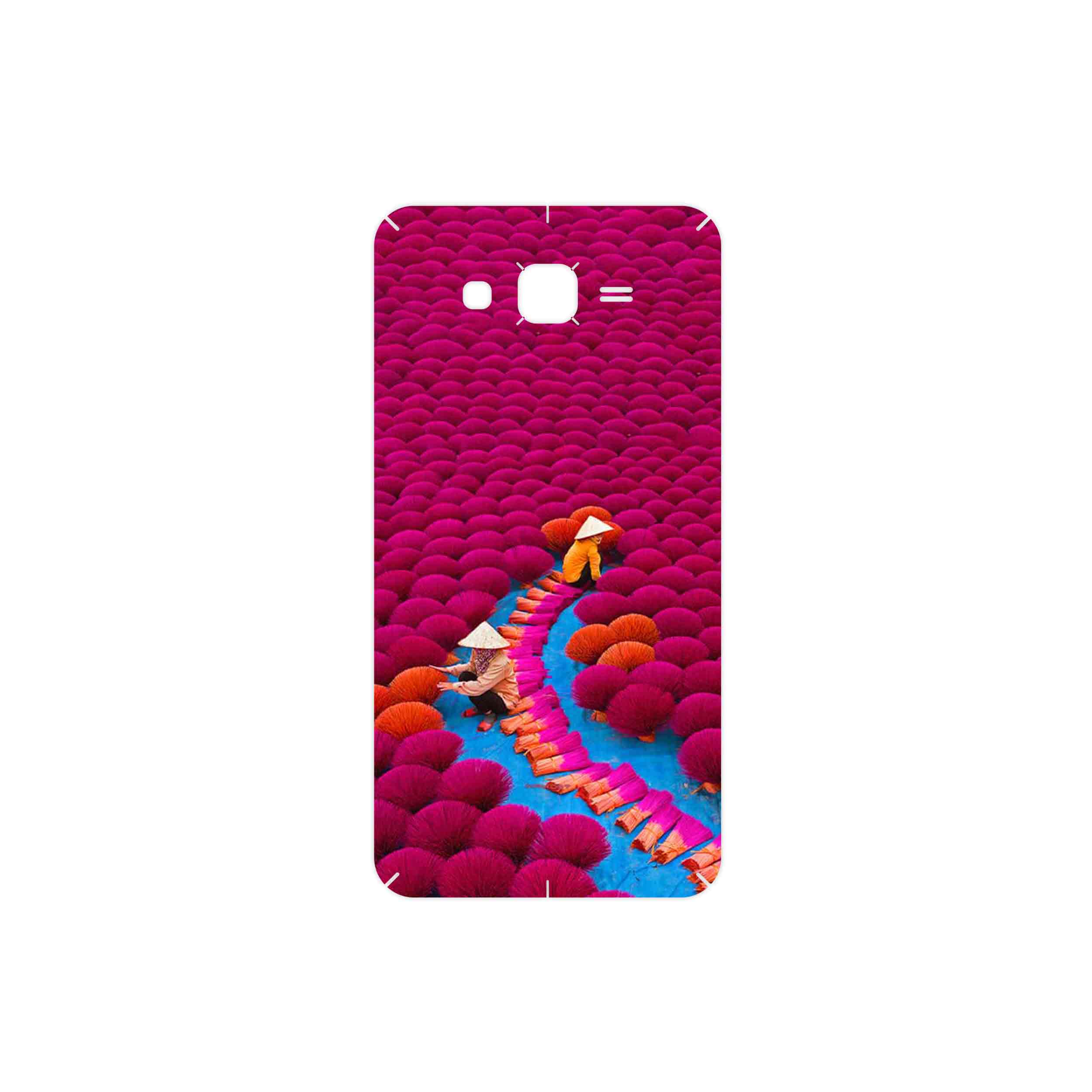 برچسب پوششی ماهوت مدل Vietnam Incense Wood Farms مناسب برای گوشی موبایل سامسونگ Galaxy J7 2015