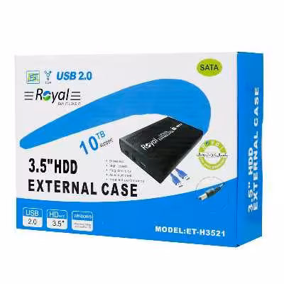 قاب هارد اکسترنال 3.5 اینچی رویال مدل ET-H3521