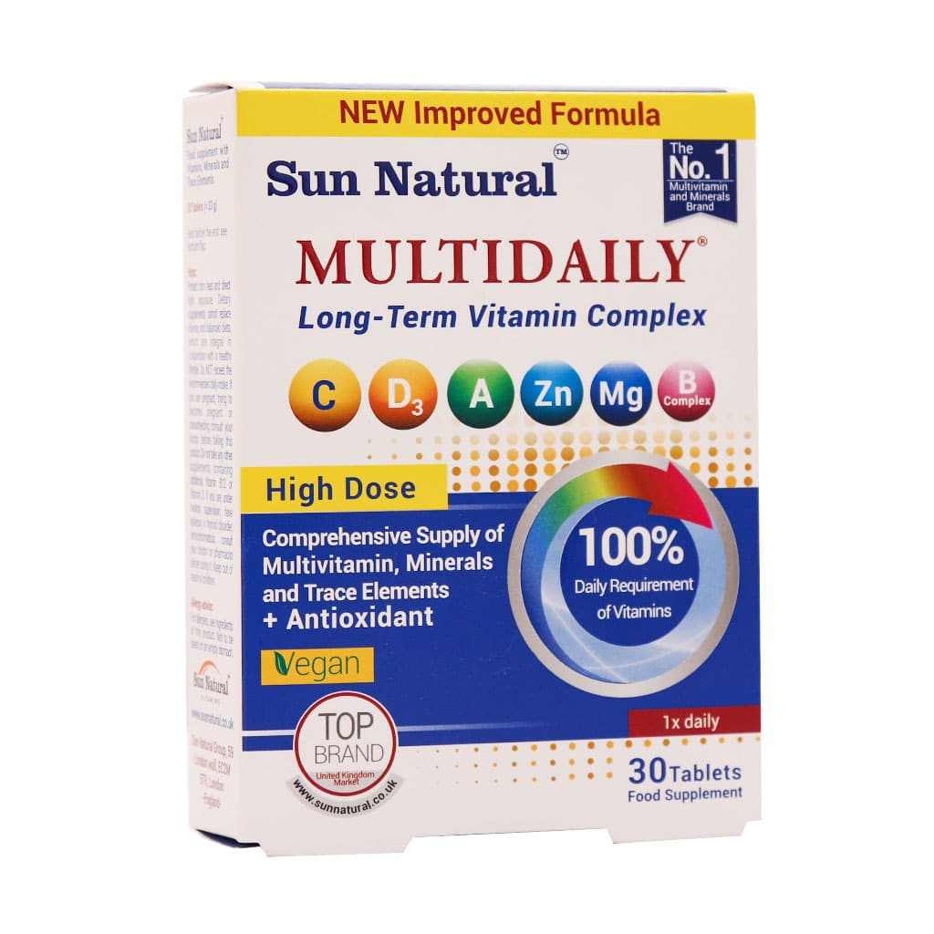 خرید و قیمت قرص مولتی دیلی سان نچرال 30 عدد