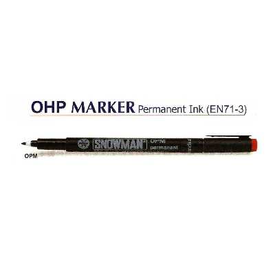 ماژیک سی دی اسنومن مدل OPM بسته 12 عددی