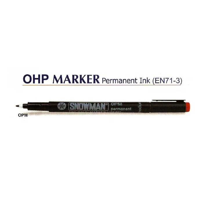 ماژیک سی دی اسنومن مدل OPM بسته 12 عددی