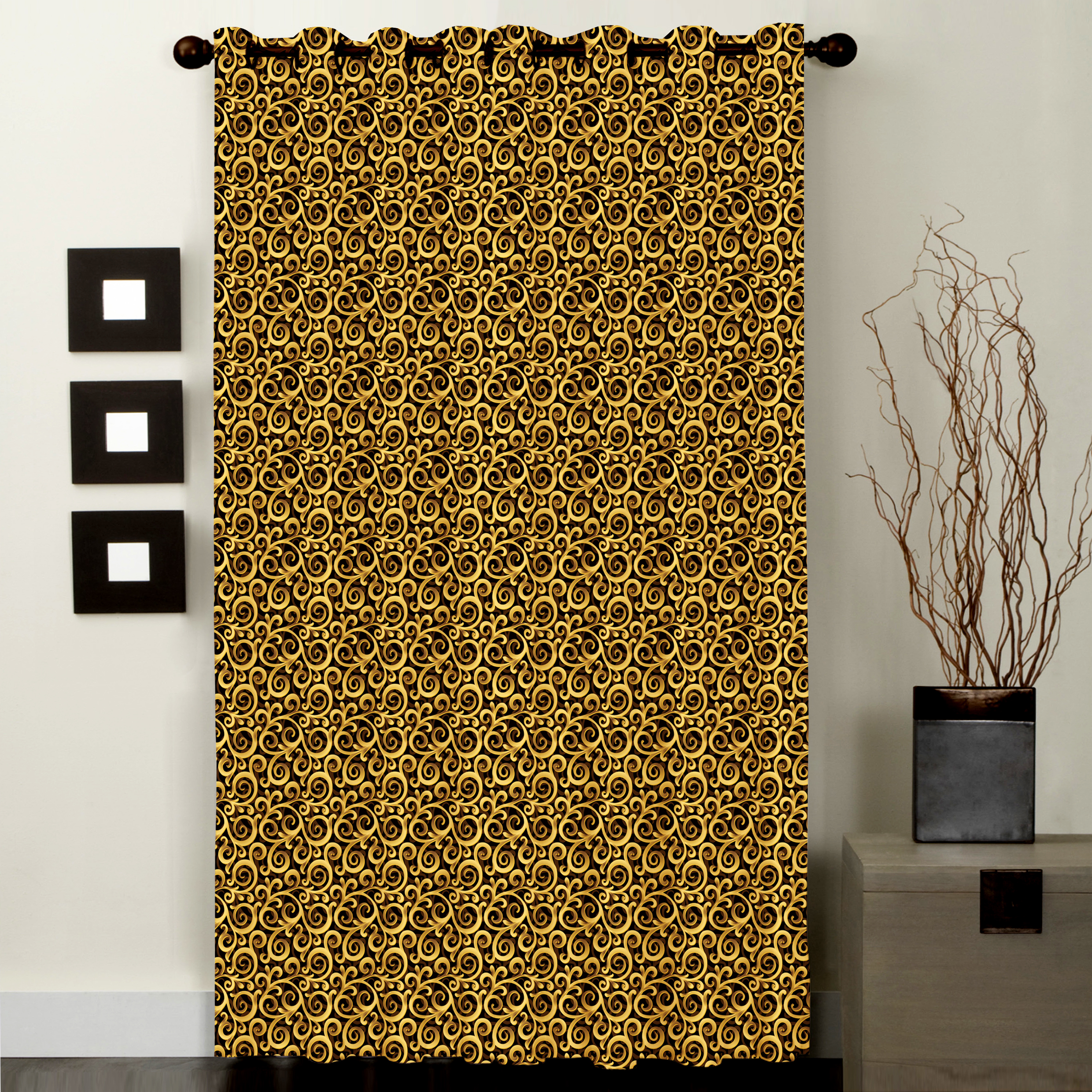 پرده مدل C1-50511 ارتفاع 290 سانتی متر