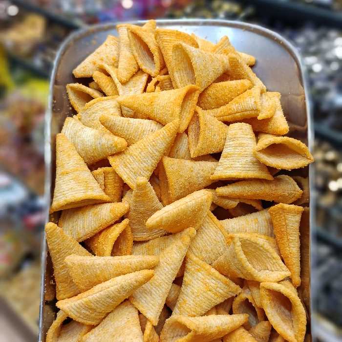 چیپس ذرت کچاپ  اسنک تازه و خوشمزه 200 گرمی آجیل و خشکبار مهران 