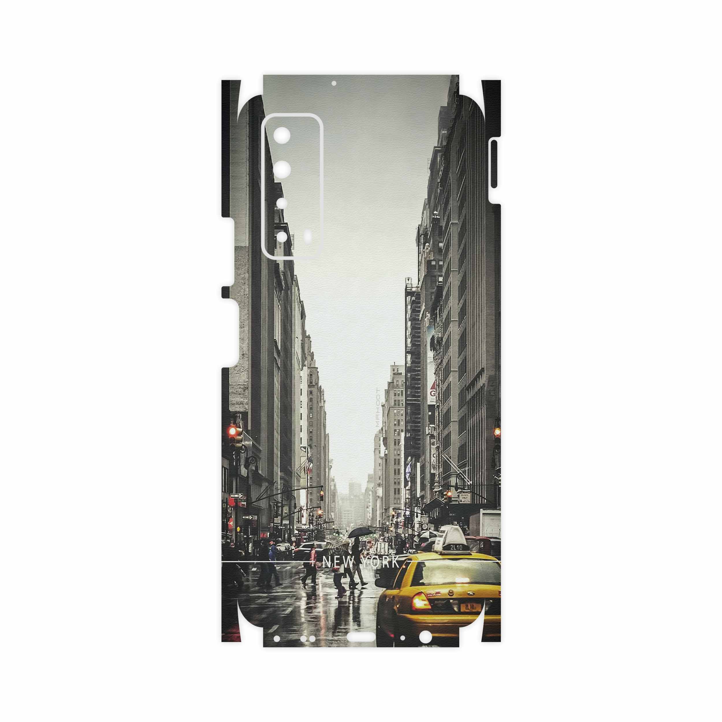 برچسب پوششی ماهوت مدل New York City-FullSkin مناسب برای گوشی موبایل هوآوی Y7a