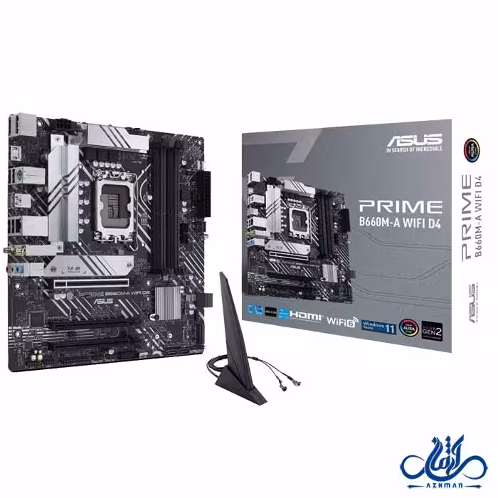 مادربرد ایسوس مدل PRIME B660M-A WIFI D4