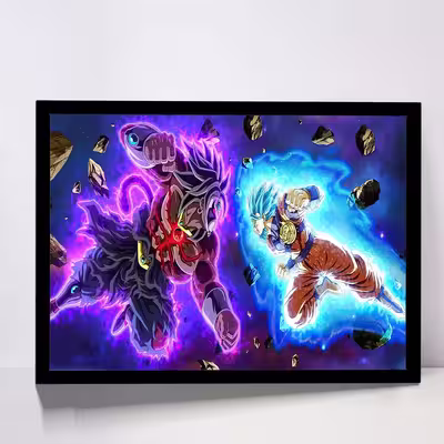 تابلو مدل saiyan کد F-15040
