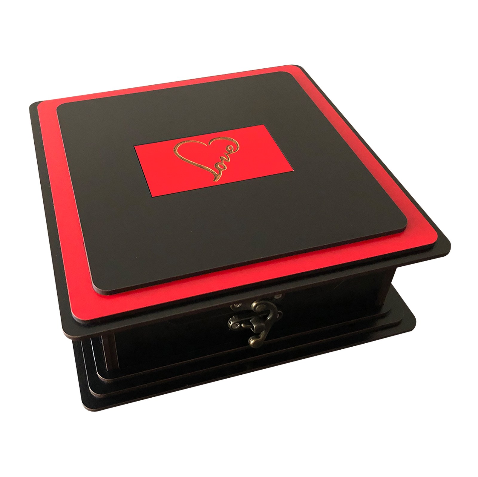 جعبه هدیه چوبی مدل  R206