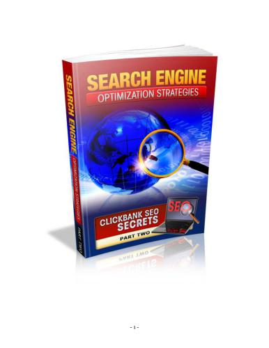 خرید و دانلود نسخه کامل کتاب Search Engine Optimization Strategies Part Two