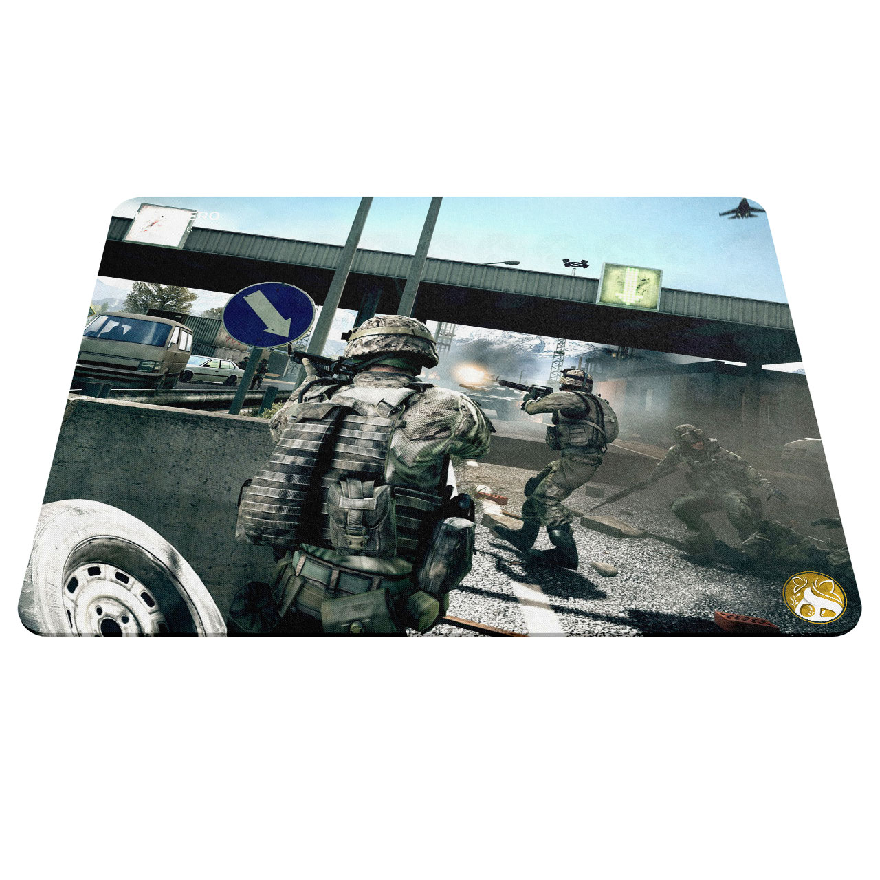 ماوس پد هومرو مدل A6415 طرح بازی Battlefield