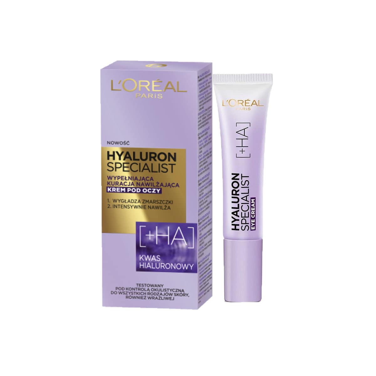 کرم دور چشم لورآل هیالورونیک اسید Loreal