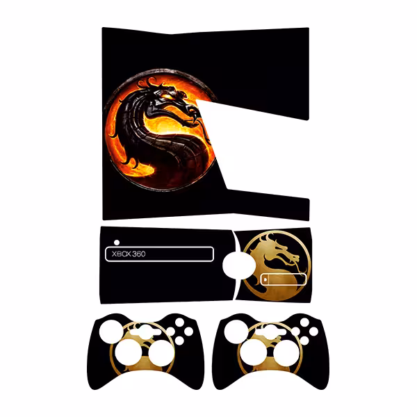 برچسب ایکس باکس 360 اسلیم توییجین وموییجین مدل MortalKombat 05 مجموعه 4 عددی