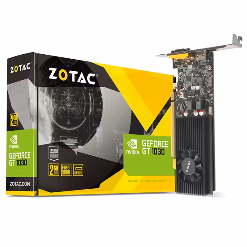 مشخصات، قیمت و خرید کارت گرافیک ZOTAK مدل GT1030 2GB GDDR5