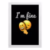 تابلو طرح Im fine کد T261